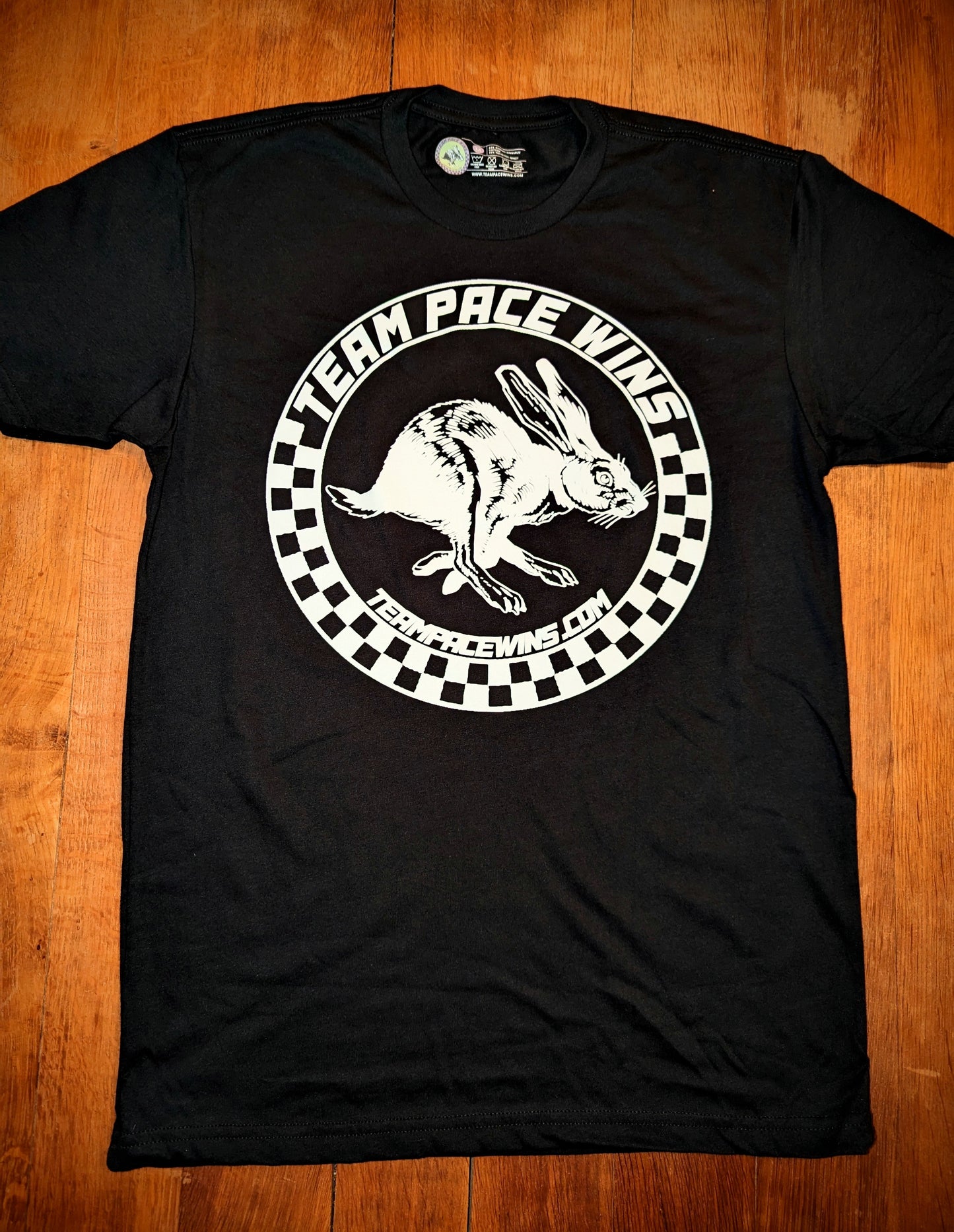 Checkered Hare Team Tee