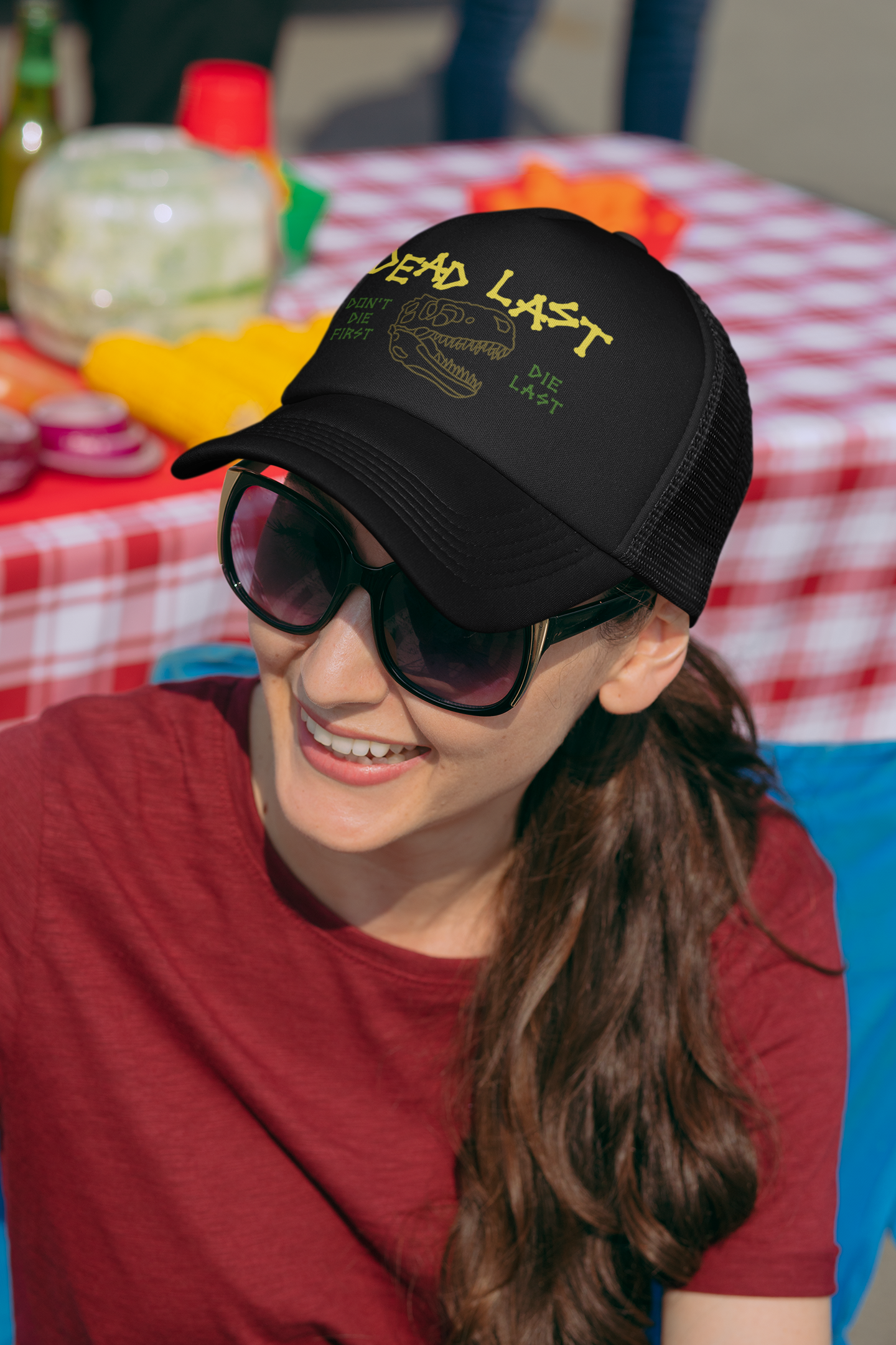 Don't Die First Trucker Hat