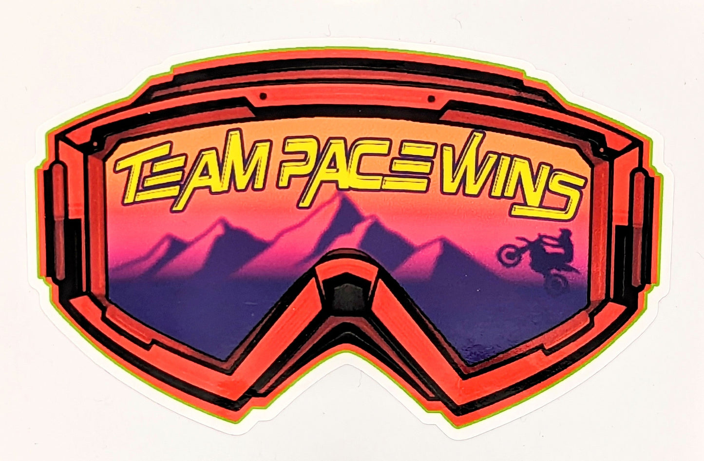 Retro Goggles Sticker